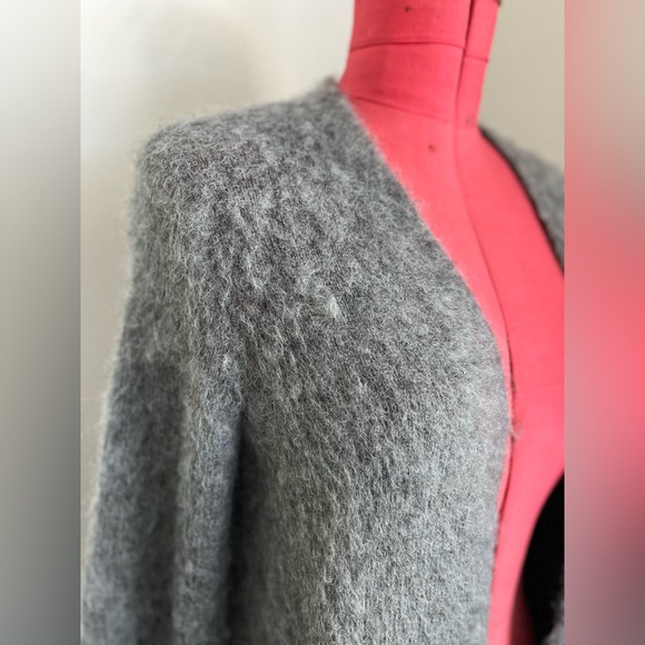 Eileen Fisher Alpaca Mohair Long Cardigan (XS) - Picture 4 of 8